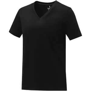 T-shirt à col en V pour femme Somoto Custom Merchandising pour t-shirts promotionnels - Product Image 2