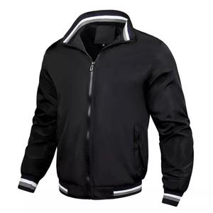 Chaquetas informales de alta calidad para hombre, cuello levantado, secado rápido, transpirable, sostenible, cómodo, invierno, relleno de algodón, cremallera recubierta - Product Image 3
