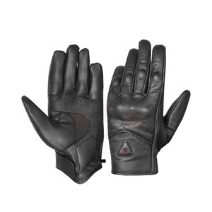 หนังแท้ผู้ชายถุงมือมอเตอร์ไซด์ทำในวัสดุที่ดีขี่ถุงมือแข่งรถถุงมือรถจักรยานยนต์ - Product Image 1