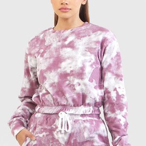 ¡Novedad de 2024! Sudadera de sublimación de cuello redondo de lana en blanco al por mayor, sudadera de sublimación de poliéster 100% personalizada para mujer - Product Image 1
