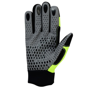 Gants de mécanicien en cuir synthétique antidérapants et respirants, couleur personnalisée, vente en gros OEM, design classique et élégant avec logo personnalisé - Product Image 3