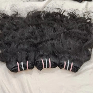 ผมต่อแบบตรงรูปกระดูกแบบเดี่ยวทำจากผมคนอินเดียแบบเป็นลอนธรรมชาติ - Product Image 1