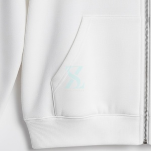 เสื้อขนแกะมีฮู้ดแบบมีซิปสำหรับผู้หญิงเสื้อนอกแนวสตรีทแฟชั่นงานตามสั่งแบบมืออาชีพ - Product Image 4