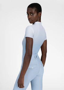 Camiseta de Equitación Ligera de Manga Corta para Mujer, Tejido Elástico Transpirable, Capa Base Deportiva para Montar a Caballo, OEM - Product Image 3