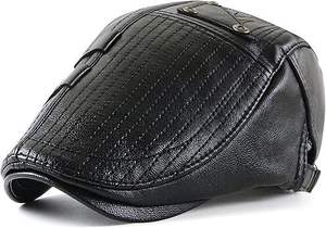 Chapeau en cuir élégant avec une durabilité robuste Parfait pour la randonnée, les voyages et les vêtements de plein air de tous les jours - Product Image 2