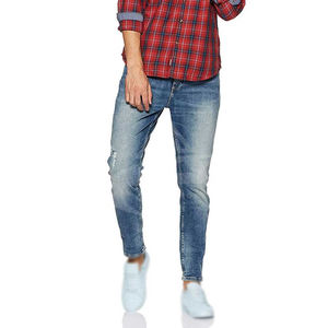 بنطال جينز عصري جديد سروال ضيق ضيق جينز للرجال بنطال ضيق - Product Image 6