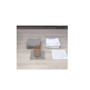 Linen Stone <b>Coaster</b> with Stand Cork Base Texture Style <b>Drink</b> <b>Coaster</b> and Handmade Use for Low Price - Product Image 2