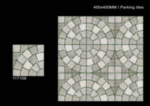 Carreaux de porcelaine robustes pour extérieur 400x400 mm, finition mate, pour zones de stationnement extérieures - Product Image 4