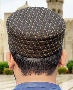 Traditional Muslim Men's Waterproof Adjustable Cap Fine Stitched Surface for Religious Wear Outdoor Daily Namaz Sports Casual - Product Image 4