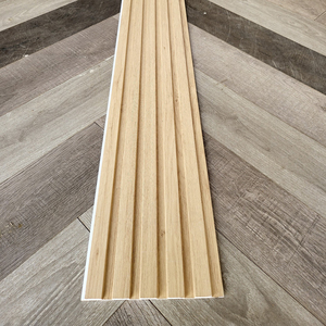 Usine de haute qualité grain de pierre de bois étanche sans formaldéhyde panneau mural ondulé en PVC pour la décoration intérieure de la maison (Pima) - Product Image 3