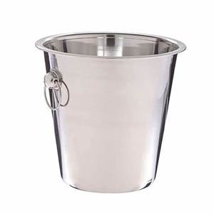 Cubo de Hielo para Vino de Acero Inoxidable de Doble Pared, Aislado, Ecológico, Pulido a Espejo, Ideal para Fiestas y Bares (SVM) - Product Image 3