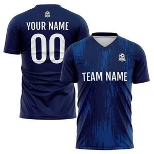 Uniforme de Fútbol de Manga Corta de Alta Calidad, Última Colección, Ligero, para Uso en Exteriores, 100% Poliéster, Secado Rápido, Ropa Deportiva de Verano - Product Image 6