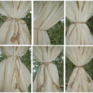 Nouvelle cravate de haute qualité avec poteau à rideau de taille personnalisée prix effectifs pour la maison et l'hôtel fournitures décoratives élégantes - Product Image 6