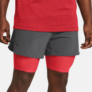 Nouvel arrivage de shorts athlétiques décontractés entièrement sublimation séchage rapide gym course solide motif Offre Spéciale velours côtelé taille haute fitness - Product Image 1