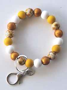 Bracelet manchette en perles faites à la main-Manchette pour femmes et filles - Product Image 2