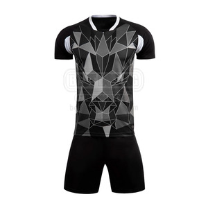 Uniformes de football les plus populaires Concevez votre propre logo Uniformes de football Uniformes de football pour hommes en matériaux solides - Product Image 1