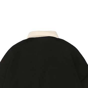 Vente en gros Nouveau polo à la mode d'automne de couleur unie pour hommes Sweatshirts Impression de broderie personnalisée Maillot écologique pour l'hiver - Product Image 5
