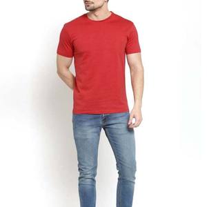 Luxury Design New Style Casual OEM Custom <b>Men's</b> Clothing <b>T</b> <b>Shirts</b> Short Sleeve <b>Red</b> Color - Product Image 2
