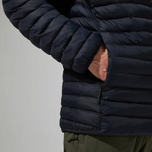 Chaqueta con aislamiento para hombre, resistente al agua abrigo de invierno, chaqueta acolchada, repelente al agua, chaquetas aislantes a prueba de viento - Product Image 3