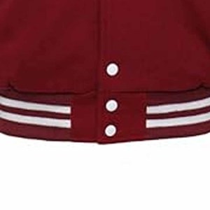 Meilleures ventes d'usine Vestes respirantes à la mode personnalisées, Top court universitaire Long CollegeBaseballjacket pour hommes - Product Image 4