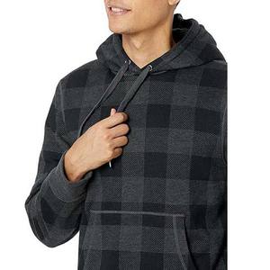 Motif solide Logo personnalisé Design OEM Service Basics 100% coton Hoodies Sweats à capuche thermiques Matériel personnalisé Pakistan - Product Image 3