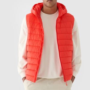 OEM <b>Men's</b> Sleeveless Nylon Puff Jackets Lightweight Gilet Jacket for Causal Outdoor Sleeveless Vest Breathable Jacket for <b>Men</b> - Product Image 6