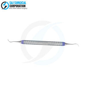 เครื่องขูดหินปูนสแตนเลสแบบใช้ซ้ำได้ พร้อมด้ามจับตามหลักสรีรศาสตร์ ได้รับการรับรองมาตรฐาน CE  ขายดี มีสินค้าในสต็อก - Product Image 2