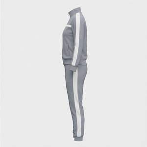 Conjunto Deportivo de Alta Calidad para Mujer, Poliéster y Algodón, Felpa Francesa, Lavado Ácido, Pantalones Deportivos Desgastados, Conjuntos Lavados, Chándales Personalizados - Product Image 3