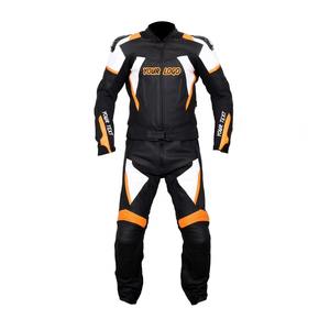 Combinaison de moto pour homme sur mesure en cuir Course Entraînement Motard Vente en gros Vêtements pour homme Combinaison de moto en cuir véritable - Product Image 4