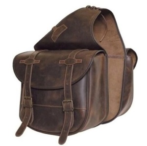 Bolsas de sillín de motocicleta impermeables personalizables ecológicas de cuero genuino de gran capacidad protección para todo tipo de clima - Product Image 4