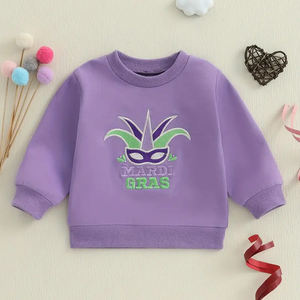 Suministro de fábrica personalizado de algodón orgánico bebé de gran tamaño burbuja sudadera desgaste superior para el invierno hecho en Pakistán - Product Image 6