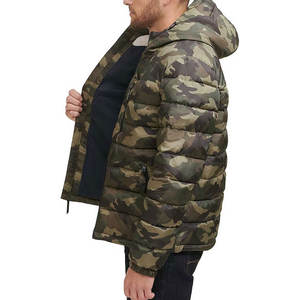 Vestes gonflables sublimées personnalisées pour hommes et femmes manteau matelassé coupe-vent à fermeture éclair pour entraînement sportif fournisseur OEM ODM - Product Image 3