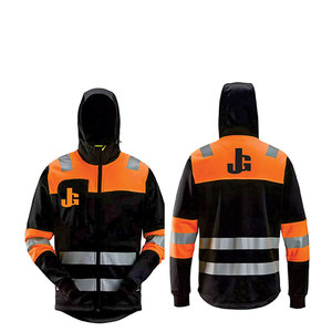 Chaqueta DE SEGURIDAD transpirable de alta calidad al por mayor último diseño 100% poliéster hombres impermeable EN certificado diseño personalizado - Product Image 1