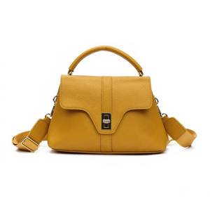 Borsa a Tracolla e Borsetta in Pelle PU con Motivo Lichee, Due Cinghie Regolabili per Donne - Product Image 4