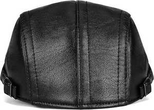 Chapeau en cuir élégant avec une durabilité robuste Parfait pour la randonnée, les voyages et les vêtements de plein air de tous les jours - Product Image 5