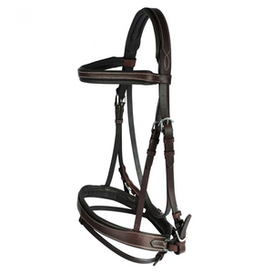 Professionnel de haute qualité en plein air équestre en cuir cheval bride personnalisation accepté cuir équin cheval licous - Product Image 3