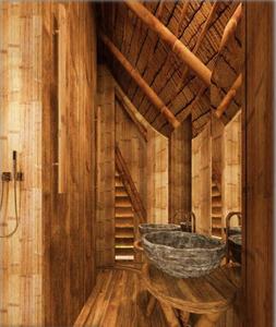 40HC qui respecte l'environnement a préfabriqué la conception en bambou de Chambre des vacances 65sqm NB02 pour des vacances - Product Image 2