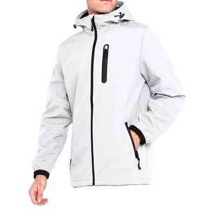 OEM Service <b>Cheap</b> Price Breathable Men's Hooded Stand Collar Front Logo Softshell <b>Winter</b> <b>Jacket</b> Wholesale Rate <b>Jacket</b> - Product Image 1