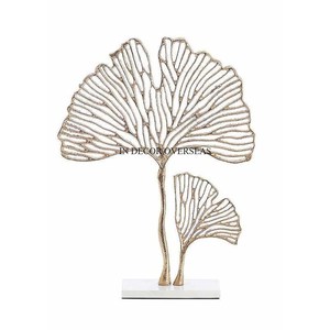 Aspecto atractivo de alta exigencia, calidad Superior, Metal chapado en oro, escultura de diseño único elegante, artículos de decoración para el hogar y el Hotel - Product Image 4