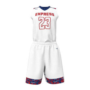 Logo personnalisé de haute qualité City Basketball Jersey Chemises Équipe Basketball Uniformes Impression par sublimation Basketball Plus Size - Product Image 1