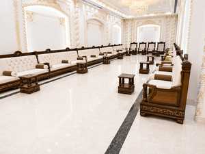 Mobilier de Majlis Arabe Moderne |     Personnalisation Possible |    Livraison gratuite dans le monde entier - Product Image 1