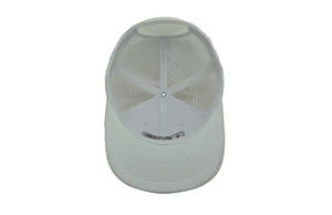 Casquette de camionneur blanche structurée au design personnalisable, tenue sportive et tendance Streetwear pour adultes, fabriquée au Vietnam Fabricant - Product Image 6