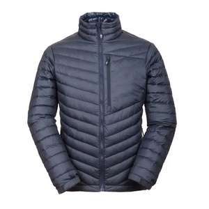 Veste matelassée décontractée d'hiver pour le streetwear, faible MOQ, légère pour les voyages, veste de randonnée en plein air, fermeture éclair, respirante, imperméable, fournisseur - Product Image 1