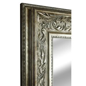 Antique Silver Gold Ornate 43-Inch Smart TV LED Screen Display with Framed Mirror TV with Ornate Design - Product Image 2