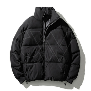 Nueva Chaqueta Bomber con Capucha de Invierno OEM Plus Size 2024 para Hombre, Ligera, Transpirable, de Secado Rápido, Resistente al Viento, con Logotipo Frontal y Cierre de Cremallera Plegable - Product Image 4