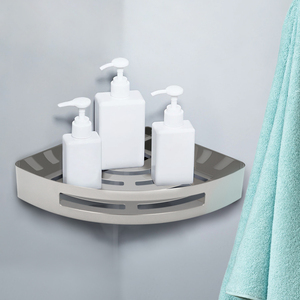 Cestino angolare da bagno Maurer, finitura cromata, colore acciaio inossidabile, autoadesivo - Product Image 4