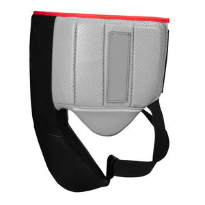 อุปกรณ์ป้องกันอวัยวะเพศชายสำหรับกีฬาคิกบ็อกซิ่ง ปรับขนาดได้ พิมพ์โลโก้ตามสั่ง คุณภาพเยี่ยม ผลิตจากหนังแท้ ออกแบบตามความต้องการ - Product Image 3