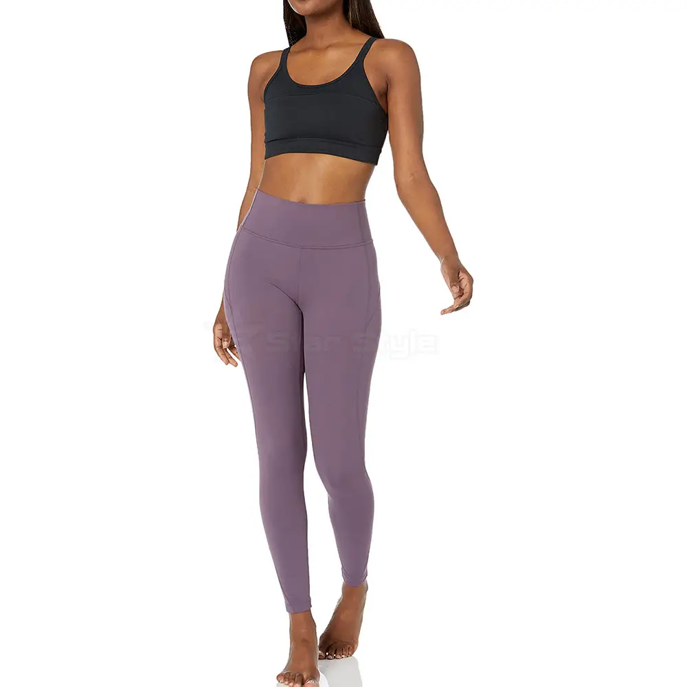 Serré de compression Slim Fit le plus populaire pour les femmes Leggings de vêtements de fitness actifs marque privée serré de compression pour les femmes