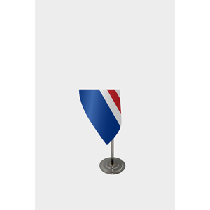 Cape Verde Islands Official Indoor Car <b>Flag</b> 3x5ft Pennant with Digital Printing Nylon and Polyester Material on Aluminum <b>Pole</b> - Product Image 4
