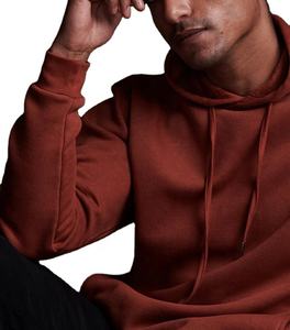 Hoodies Homme Hiver 2026 en Polaire Unie 100% Coton 400 GSM, Coupe Oversize à Épaules Tombantes, Grammage Lourd - Product Image 4